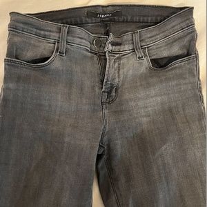 Gray high waist J Brand jeans